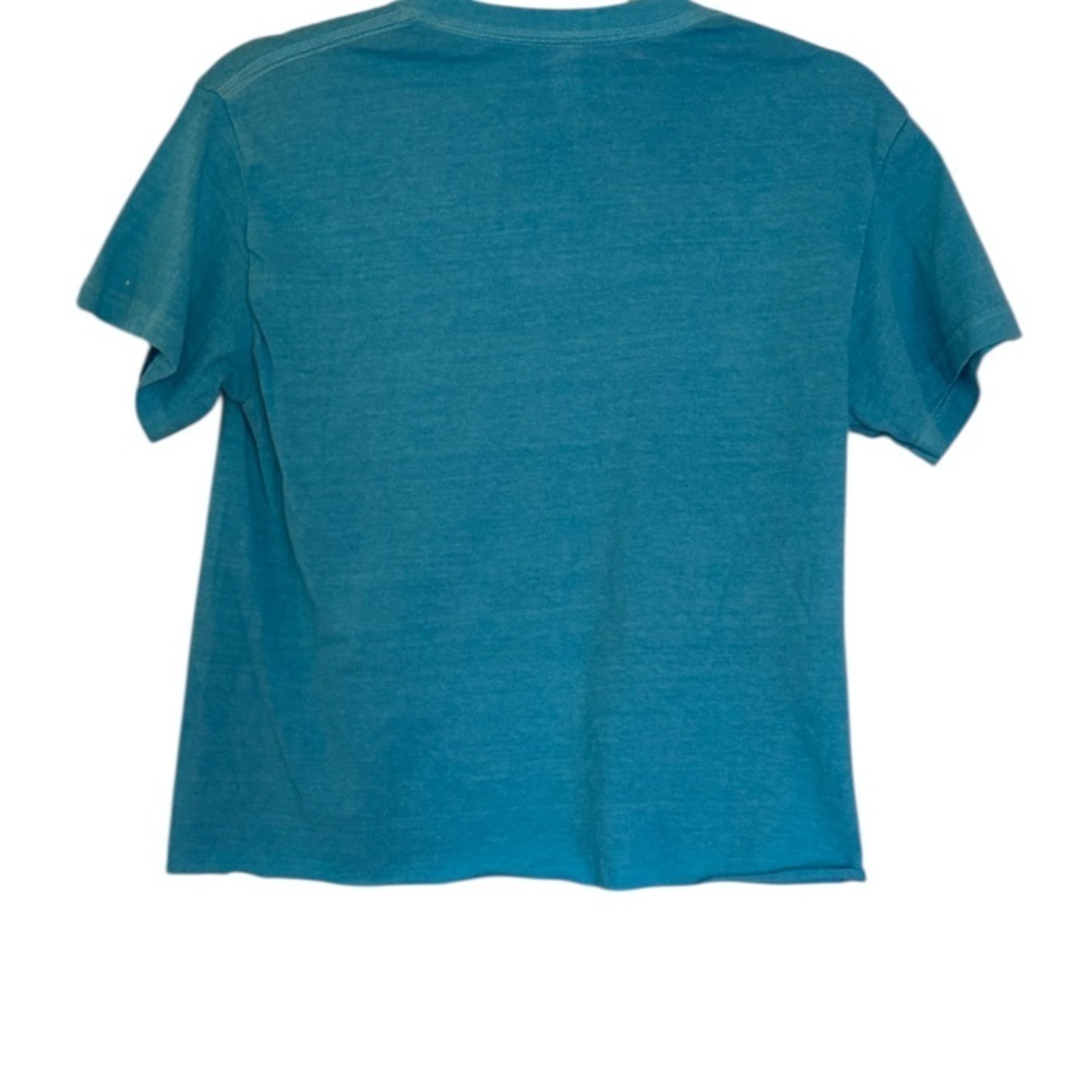 Self Portrait Blue Sky Frida Kahlo with Monkey Short Sleeve Tee Shirt Size Small - Picture 2 of 8